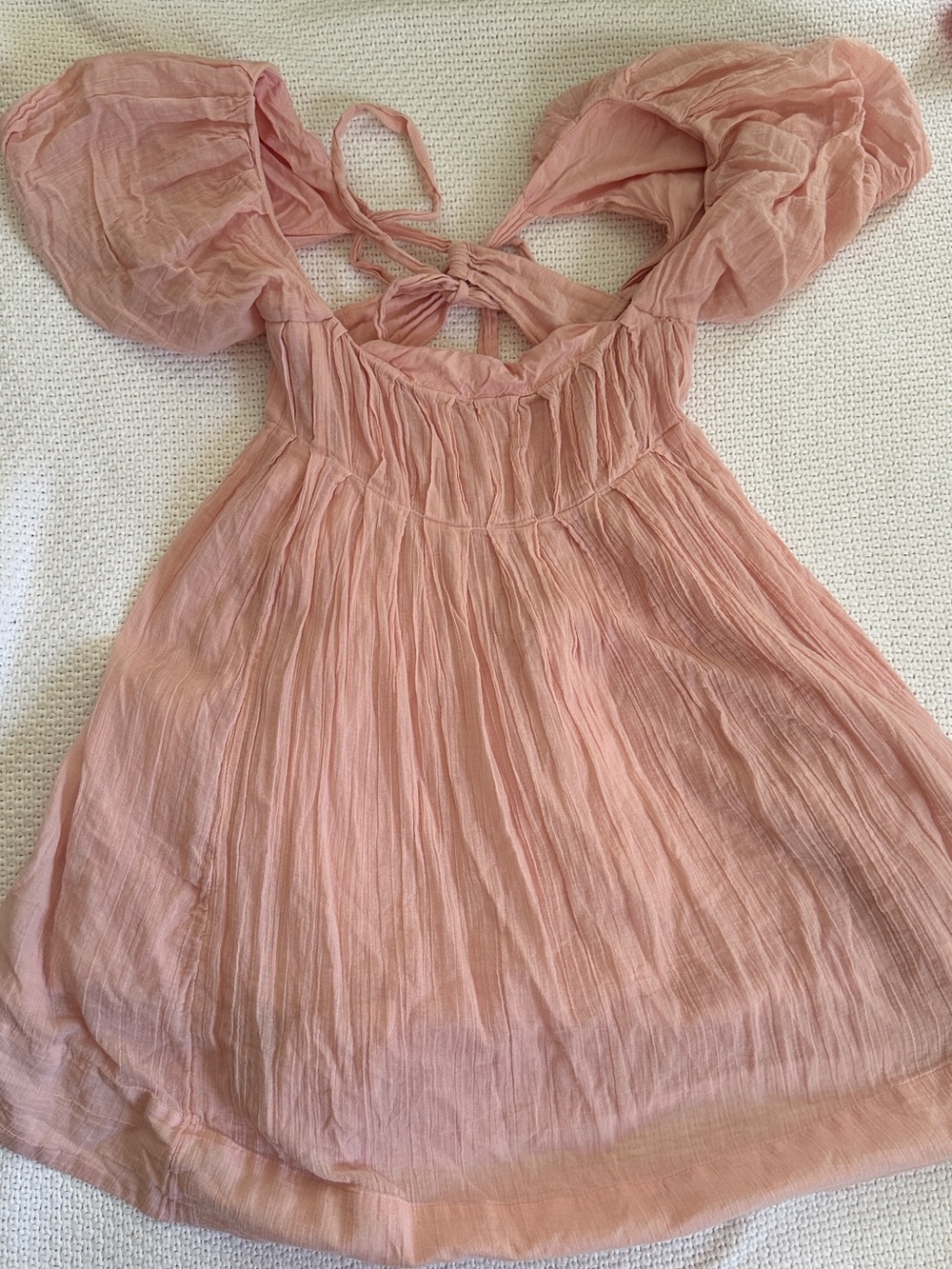Free People gauzy dress